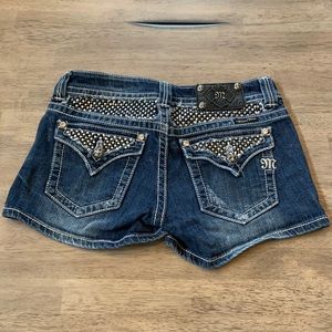 Miss Me Rhinestone Shorts